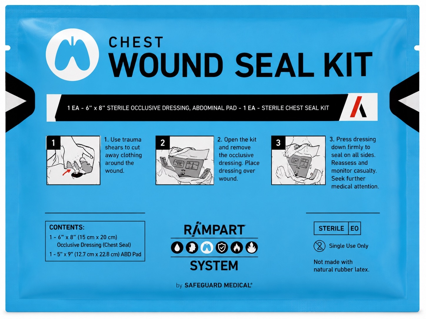 H&H Wound Seal Kit pack
