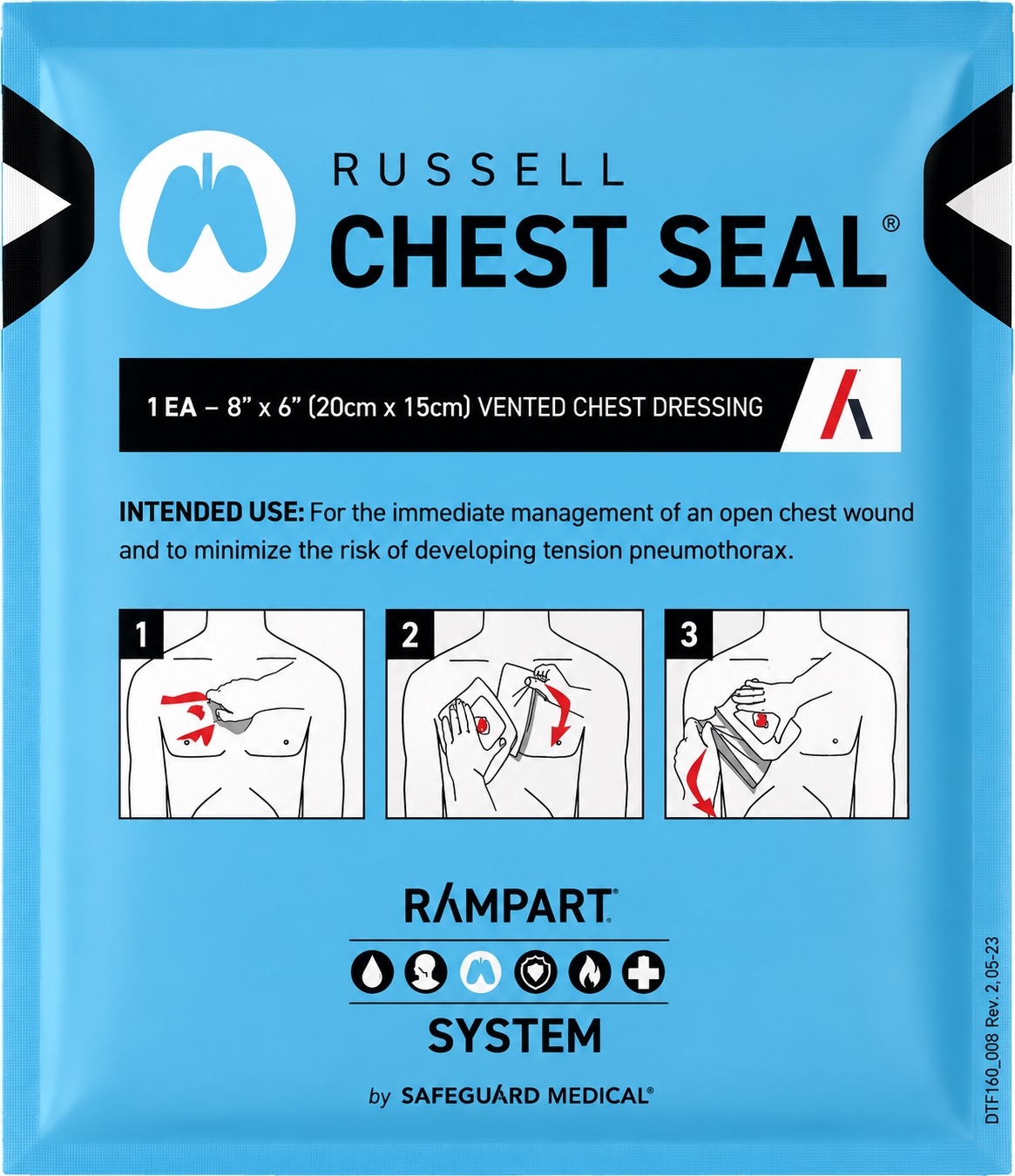 Russell Chest Seal pack
