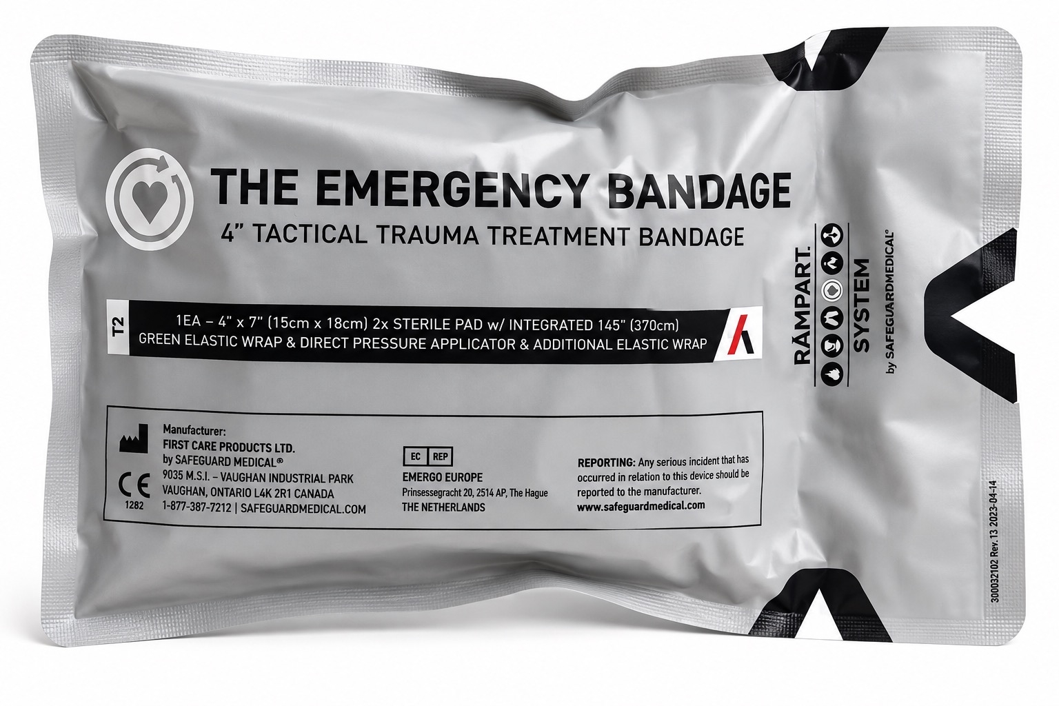 The Emergency Bandage 4 inch pack