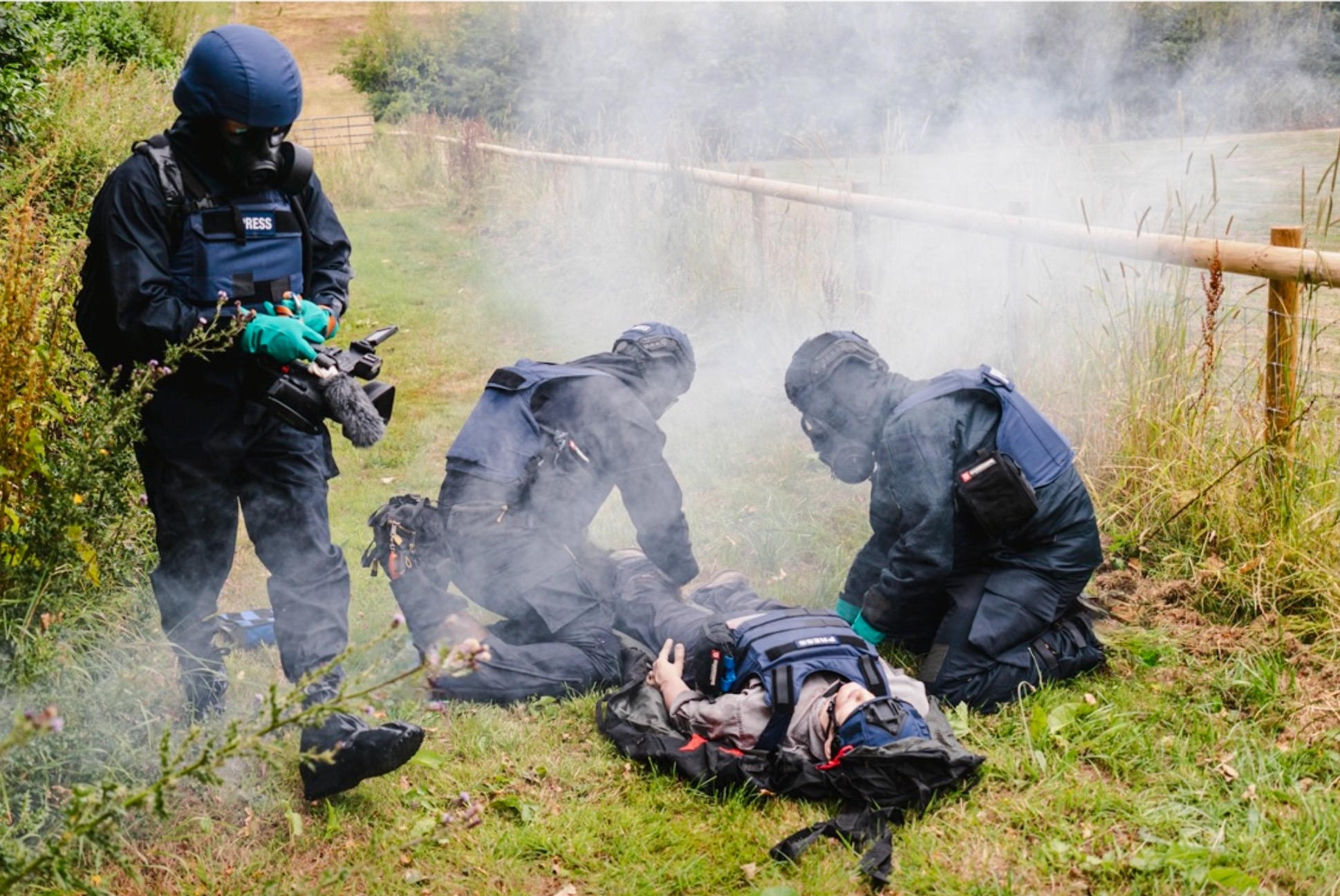 Hostile environment awareness training exercise